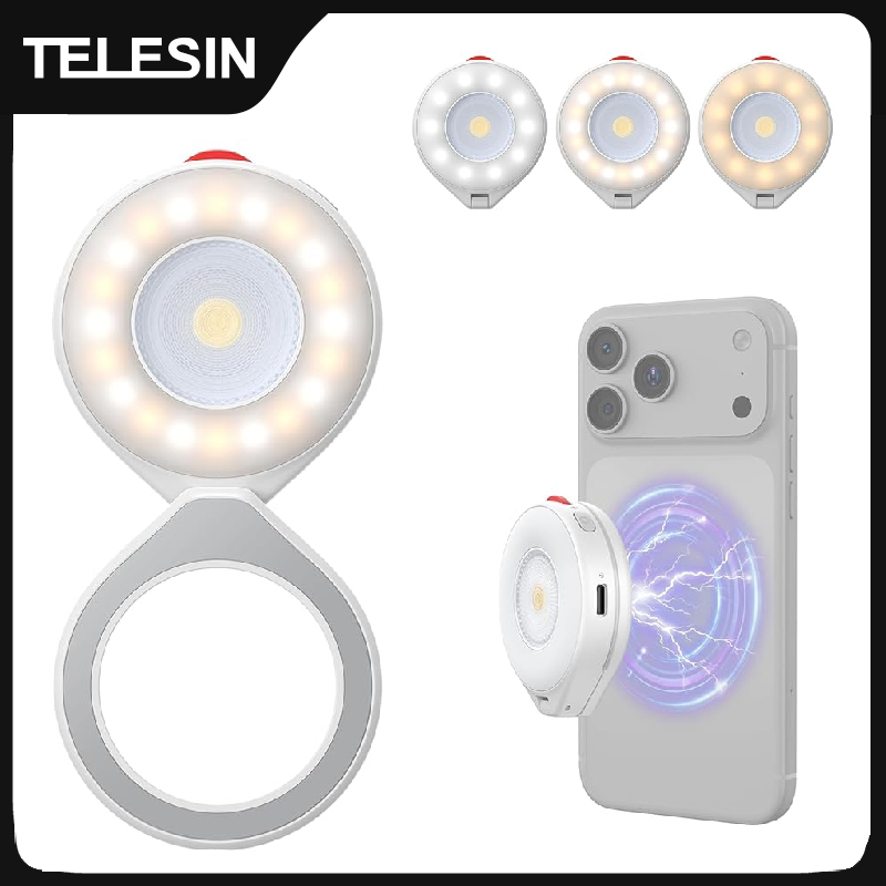 Photography Lighting Brands - TELESIN-luz de Flash magnética para fotografía