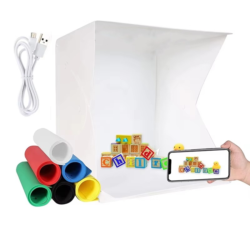 Caja de luz plegable portátil - Photography Lighting Kit Portable reseña y precio