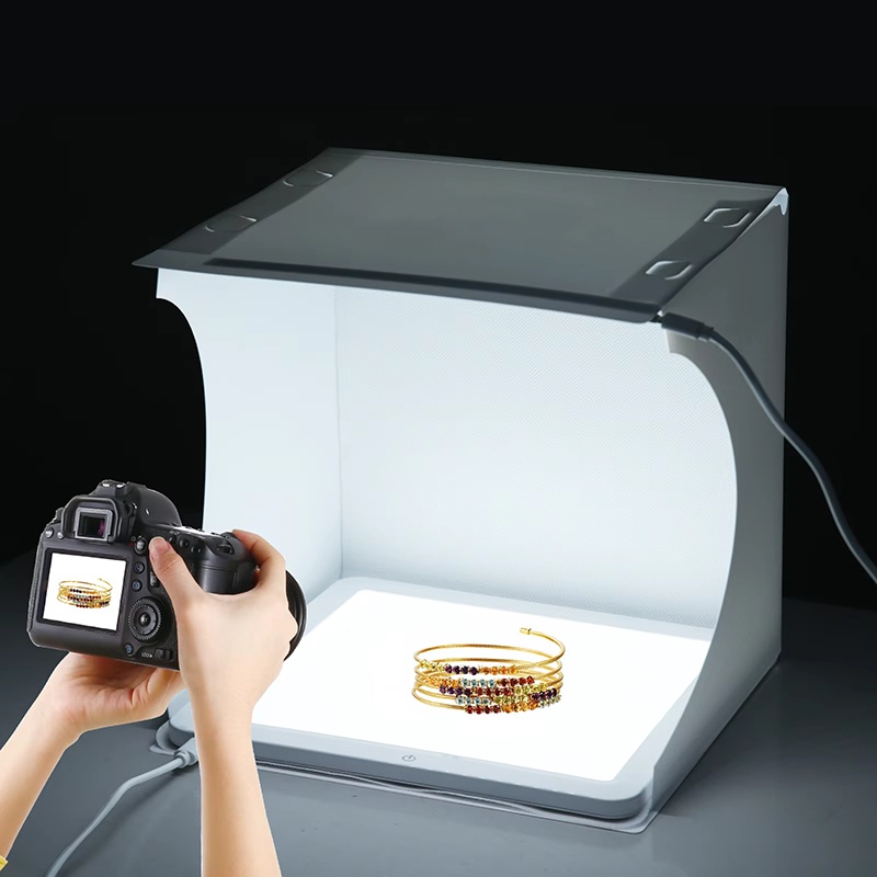 Caja de Luz Portátil de 20 cm  - Photography Lighting Kit Portable reseña y precio