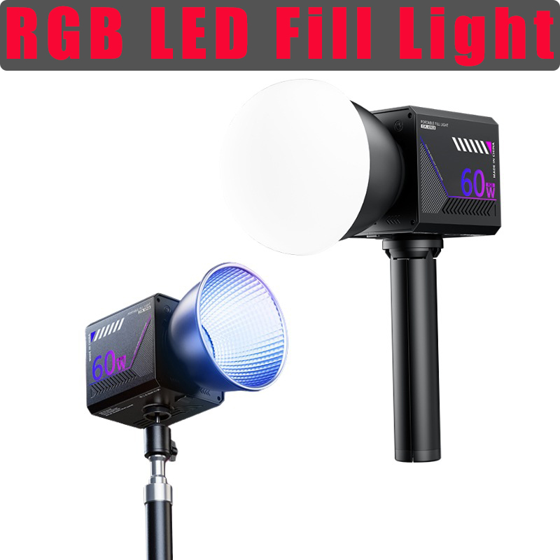 Luz de Video RGB de 60W, Luz L - Photography Lighting Handheld reseña y precio