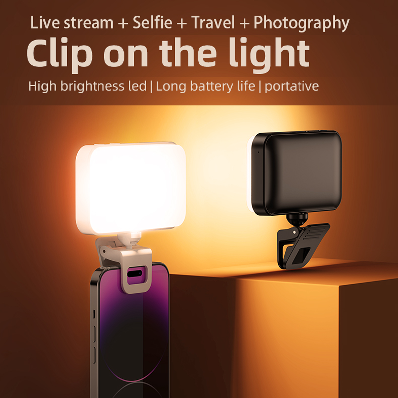 Luz LED de bolsillo para Selfi - Photography Lighting Description reseña y precio