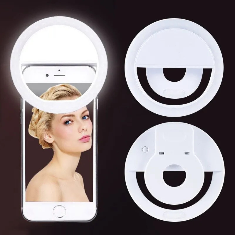 Anillo de luz LED recargable p - Photography Lighting Description reseña y precio