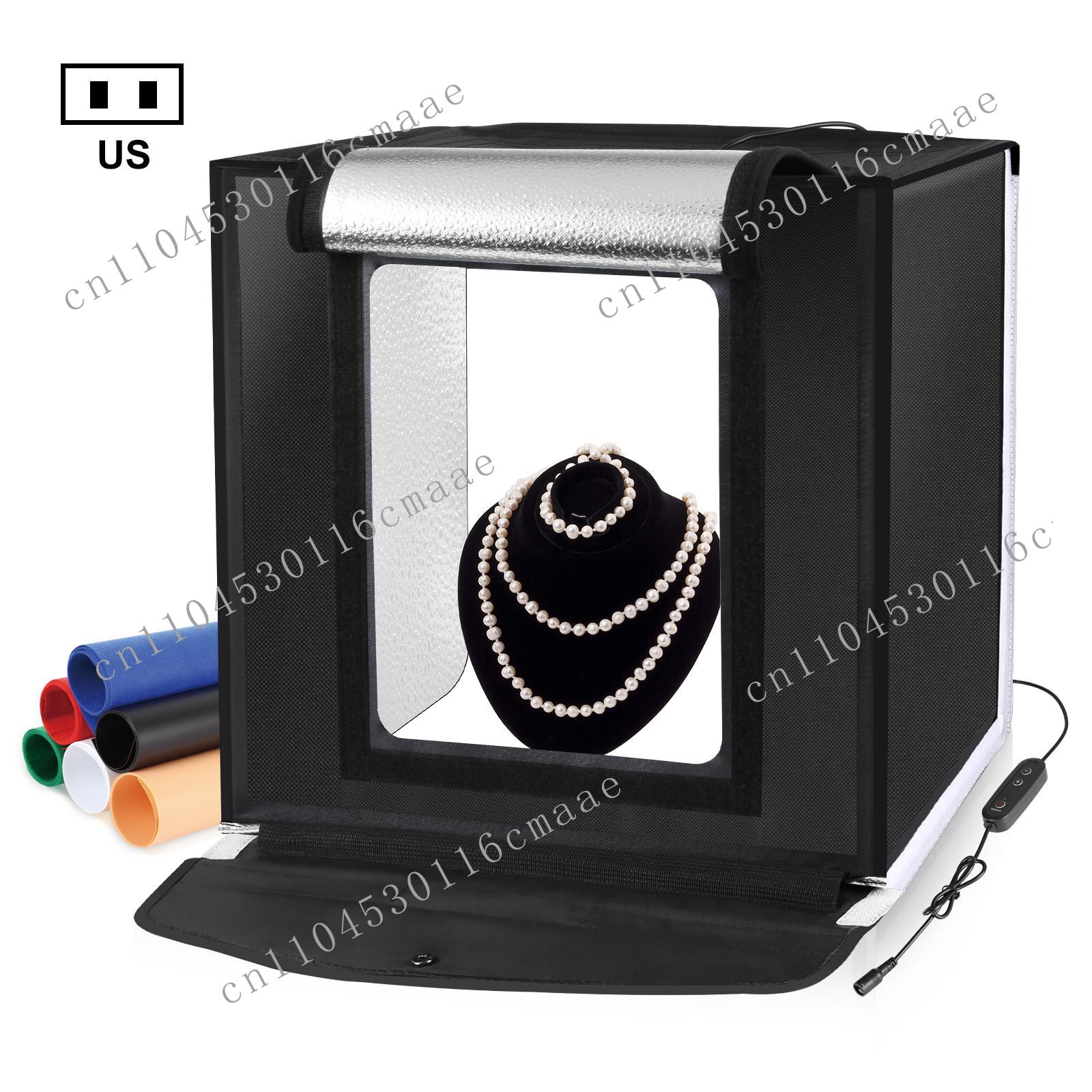 Caja de sesión de fotos portát - Photography Lighting Kit Portable reseña y precio