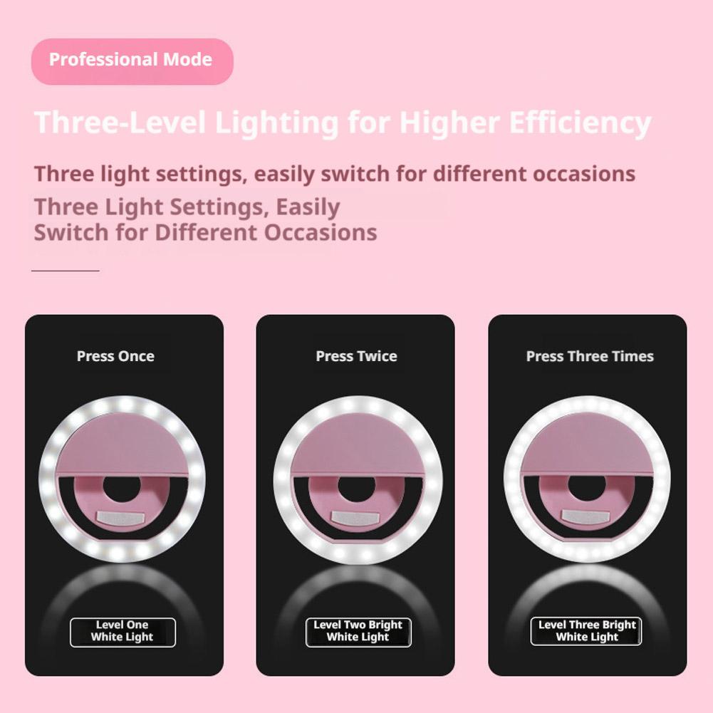 Anillo de Luz para Selfies con - Photography Lighting Description reseña y precio