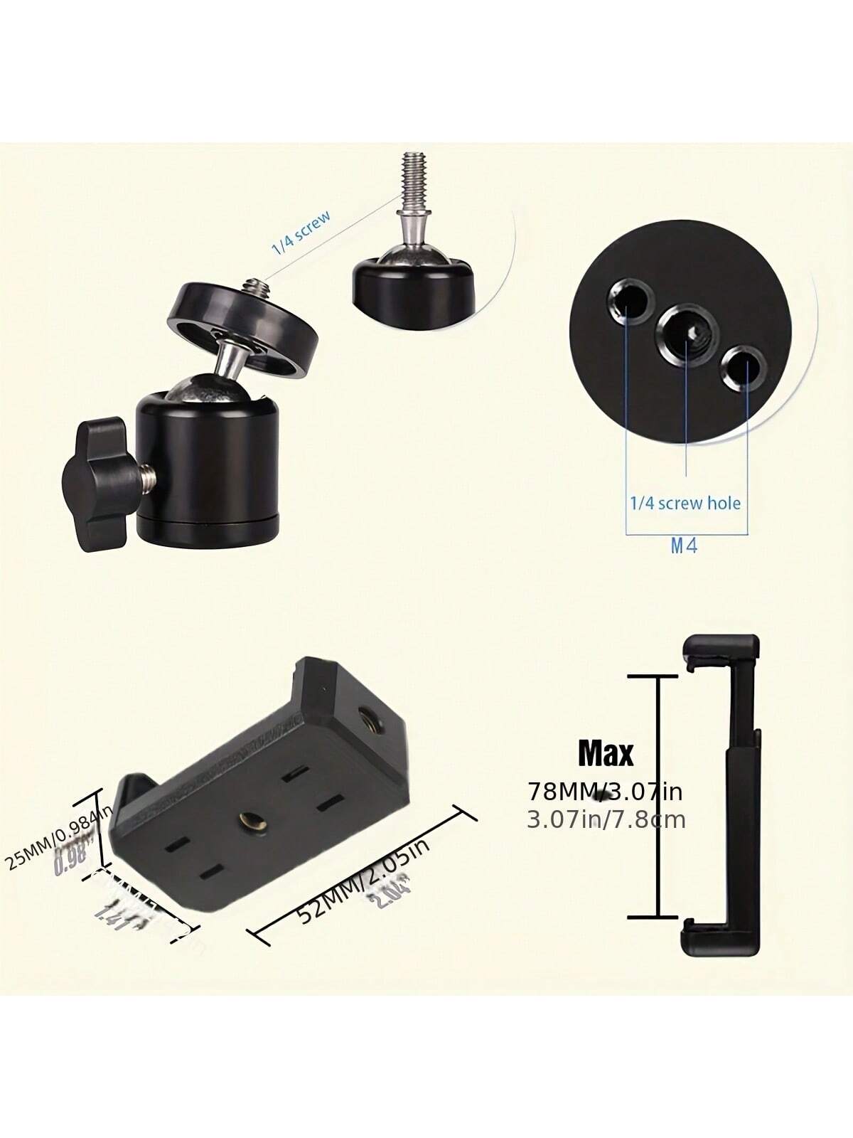 Trípode de pie para fotografía - Photography Mobile Lighting reseña y precio