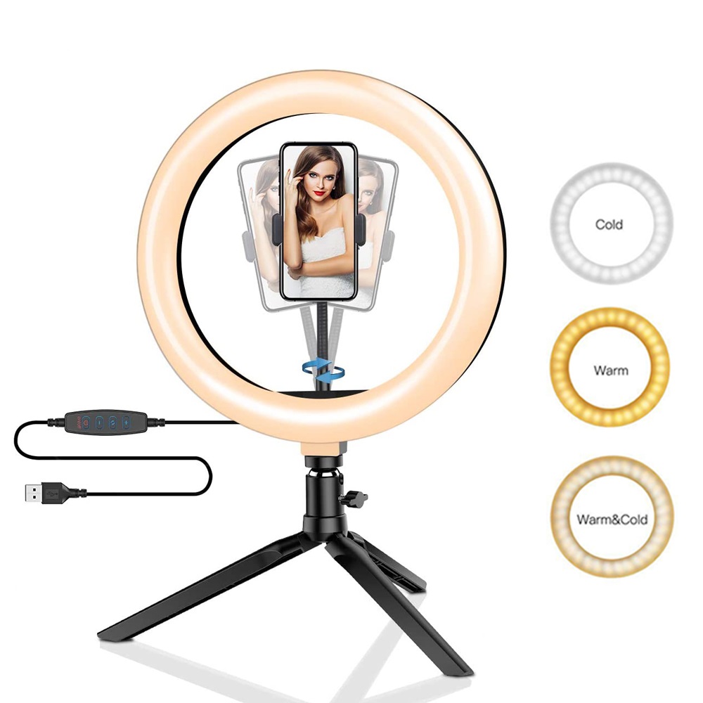 Anillo Led de 26cm y 10 pulgad - Photography Lighting Description reseña y precio