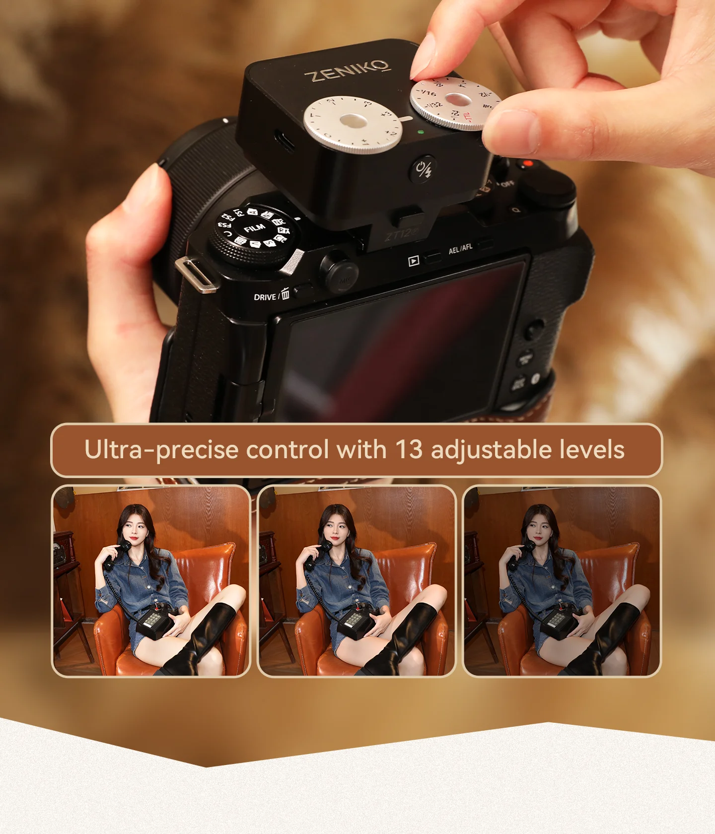 Flash ZENIKO ZT12 Compacto Ret - Photography Lighting Brands reseña y precio